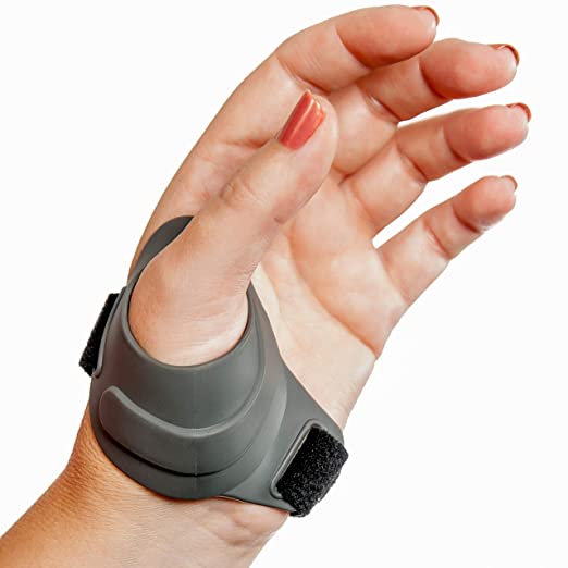 Basko Healthcare CMCcare Thumb Brace - Comfortable, Effective Relief for CMC Joint Arthritis Pain, Left - Large