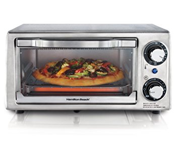 Hamilton Beach 31138 Stainless Steel 4-Slice Toaster Oven