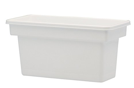 United Solutions IC0010 White Plastic Ice Cube Bin-Ice Cube/Frozen Food Bin in White