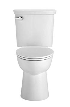 American Standard 238AA114.020 Vormax Ultra High Efficiency Right Height Elongated Toilet with Left Hand Trip Lever, White