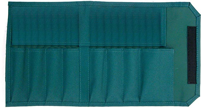 Wiha 91118 Green Canvas Pouch for Sets, 8 positions