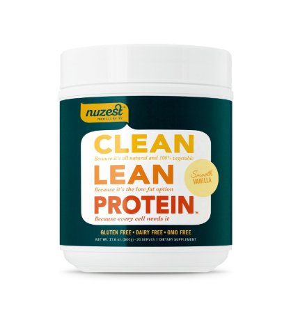 NuZest Clean Lean Protein (pea), Vanilla, 1.1 pounds