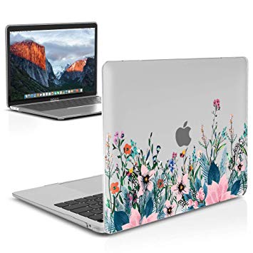 IBENZER MacBook Air 13 Inch Case 2019 2018 Release New Version A1932, Soft Touch Hard Case Shell Cover for Apple MacBook Air 13 Retina with Touch ID, Orris, MAD-T13AFL