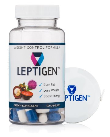 Leptigen Weight Loss Starter Kit - Highest Rated Fat Burner With Measuring Tool To Help You Lose Weight Faster