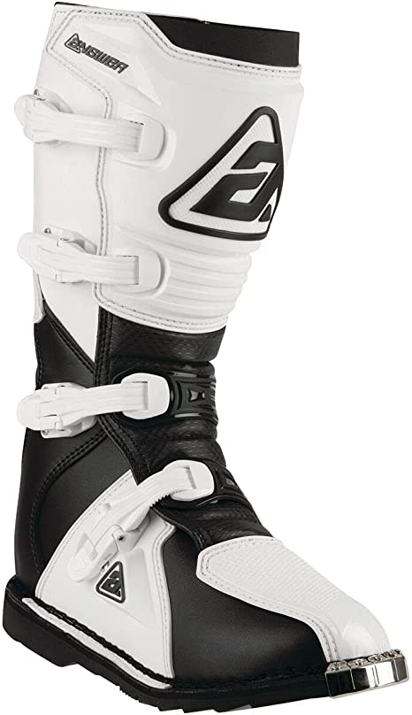 Answer Racing AR1 Adult Off-Road Motorcycle Boots - Black/White / 9