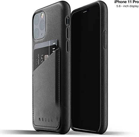 PROTECTION MUJJO ETUI EN CUIR IP 11 PRO NOIR