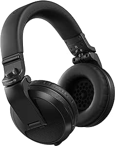 Pioneer DJ Over-Ear DJ Headphones with Bluetooth - Black (HDJ-X5BT-K)