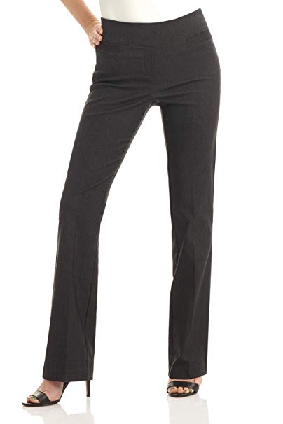 Rekucci Women's Ease in to Comfort Boot Cut Pant