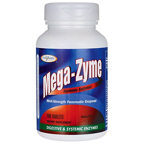 Enzymatic Therapy Mega-Zyme -- 200 Tablets