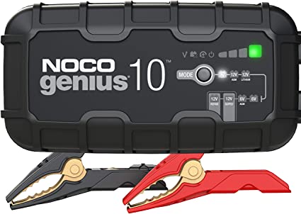 NOCO New Genius GENIUS10 | 6V/12V 10-Amp | Battery Charger   Maintainer   Repair Supply Mode