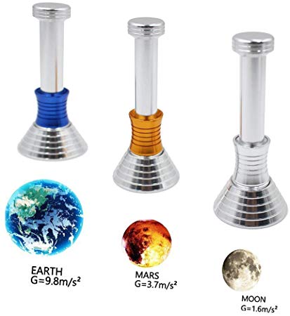 Moondrop Fidget Desk Toy - Moon Drop Decompression Gravity Defying New Creative DIY Toys, Displaying Gravity on Moon, Earth and Mars for Work, Class, Children, Adults for Reducing Stress -Set of 3