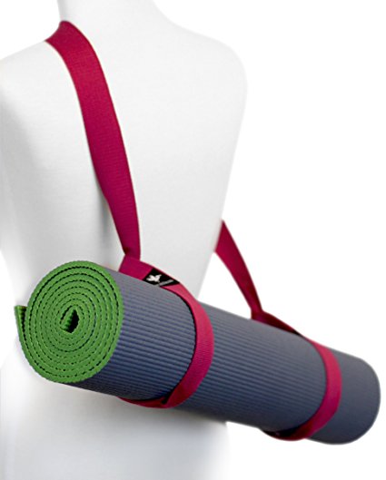 Yoga Mat Carry Strap Sling – Adjustable, Durable, Cotton
