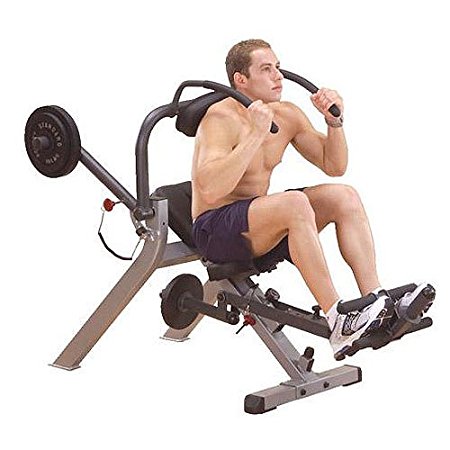 Body-Solid Commercial Semi-Recumbent Ab Bench