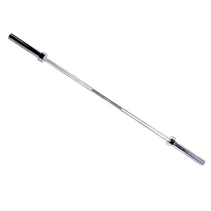 CAP Barbell Olympic 2-Inch Solid Chrome Bar