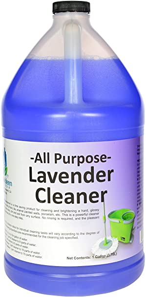 Simply Kleen USA Professional All Purpose Cleaner and Degreaser, Lavender, Concentrated Formula, Bathroom Cleaner, Toilet and Floor Cleaner, 1 Gallon