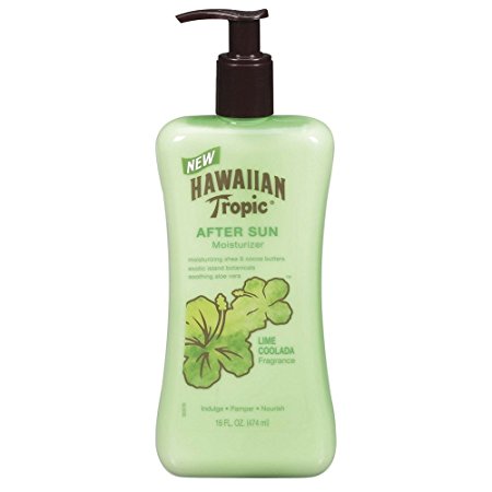 Hawaiian Tropic Lime Coolada After Sun Moisturizer 16 oz (Pack of 3)