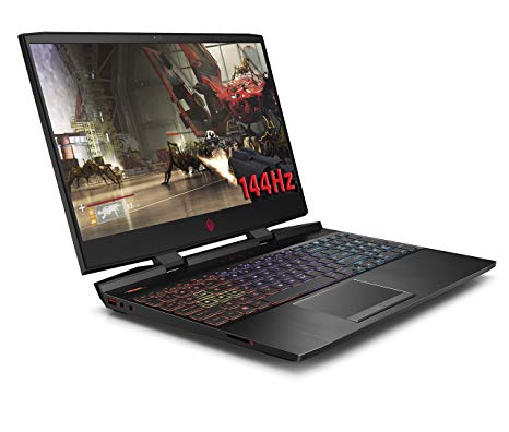 HP Omen 15-dc1005na 15.6 Inch Gaming Laptop (Black) (Intel i7-8750H, 8 GB RAM, 1 TB Plus 256 GB SSD, NVIDIA GeForce RTX 2060 Graphics, 6 GB GDDR6 Dedicated, Windows 10 Home) (Refurbished)