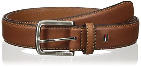 Tommy Hilfiger Men's Leather Stitch Belt