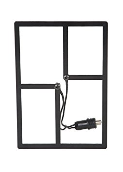 HD Frequency Cable Cutter Indoor Outdoor HD Digital TV Antenna, Mini (CC-17M)