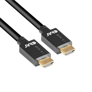 Club 3D Ultra High Speed HDMI Certified Cable 4K 120Hz 8K 60Hz Black, Male-Male (1.5m/4.92ft)