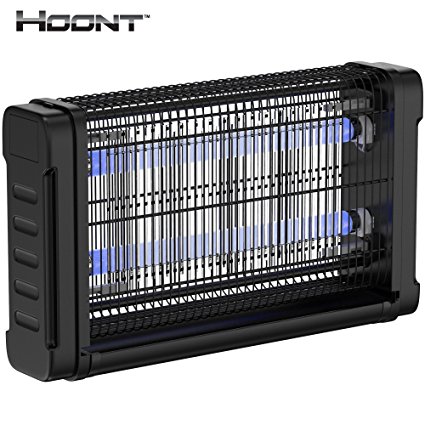 Hoont Powerful Indoor Electronic Bug Zapper – Covers 6,500 Sq. Ft. – 360 Degrees Protection / Fly Killer, Insect Killer, Mosquito Killer – For Residential, Commercial and Industrial Use