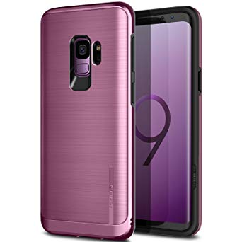 Obliq Galaxy S9 Case, [SLIM META], Slim Dual Layered Case, Inner TPU with Outer PC with a Metallic Brushed Finish and Anti-Shock Technology for the Samsung Galaxy S9 (2018) (Lilac Purple)