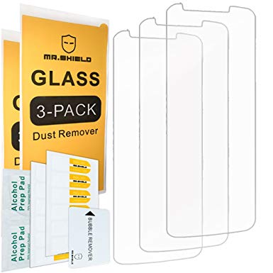 [3-Pack]- Mr.Shield for Motorola Moto E5 Plus [Tempered Glass] Screen Protector [Japan Glass with 9H Hardness] with Lifetime Replacement