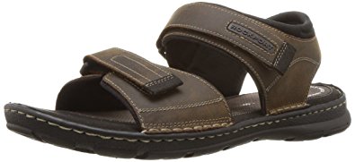 Rockport Men's Darwyn Quarter Strap Platform Slide Sandal-