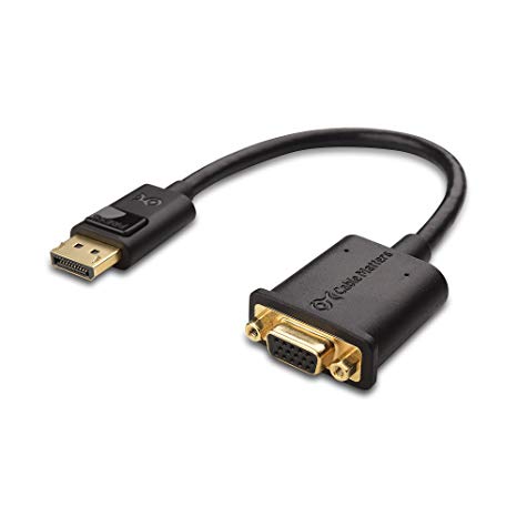 Cable Matters Gold Plated Displayport To VGA Male To Female Cable Adapter