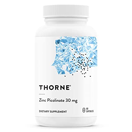 Thorne Research - Double Strength Zinc Picolinate - 60 Vegetarian Capsules