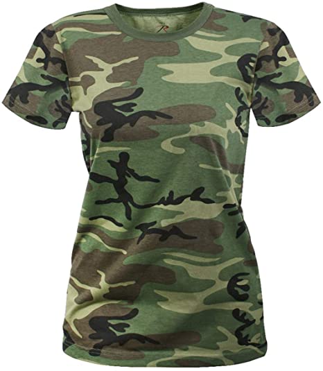 Rothco Womens Long Length Camo T-Shirt