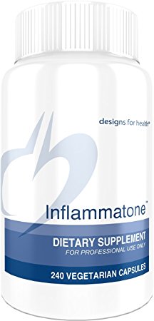 Designs for Health - Inflammatone - 240 Capsules, Curcumin   Nutrients   Proteolytic Enzymes