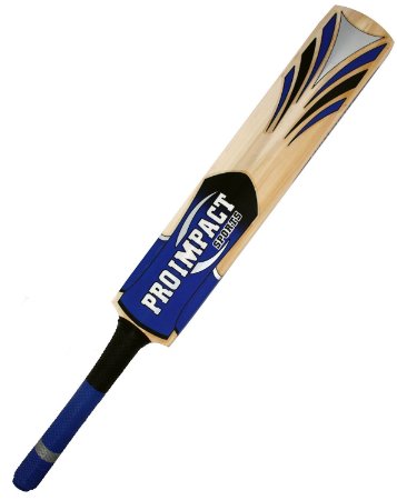 Pro Impact Practice Tennis Ball Cricket Bat Full Adult Size