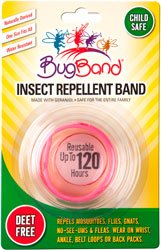 Bugband Wristband Insect Repellent (Color May Vary)