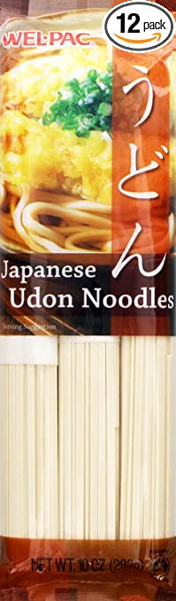 Welpac Japanese Udon Noodles, 10 Ounce (Pack of 12)