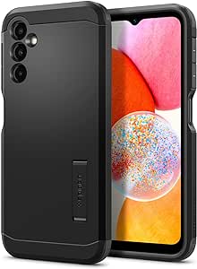 Spigen Tough Armor Phone Case Compatible with Samsung Galaxy A14 4G / LTE Black