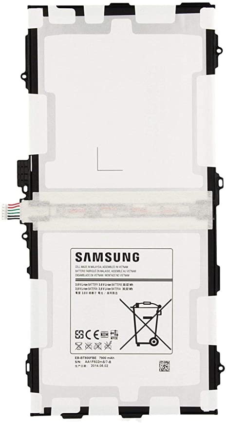 Original Samsung Replacement Battery EB-BT800FBE Compatible WIth Samsung GALAXY TAB S 10.5 INCH SM-T801 /SM-T800, (None Retail Packaging)