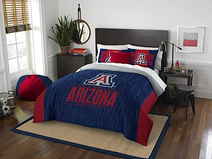 The Northwest Company Officially Licensed NCAA Modern Take Bed Set, Team Color, Multi Size