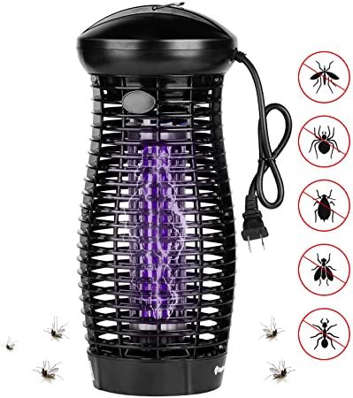 GiveBest Mosquito Killer, Electric Powerful Insect Killer Lamp Bug Zapper Flying Traps for Outdoor Patio Lawn Garden Yard Deck