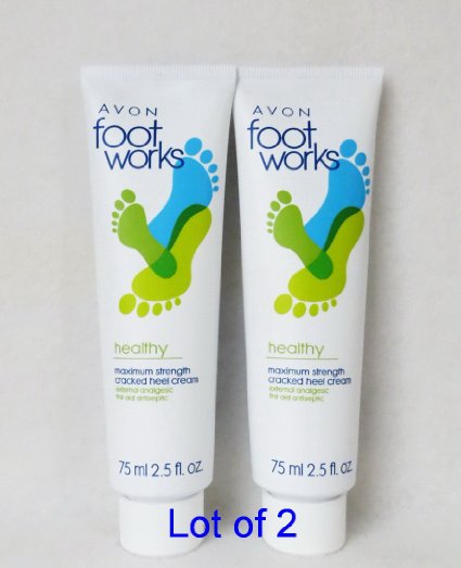 2 Foot Works Maximum Strength Cracked Heel Cream Bonus Size