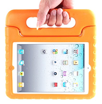 i-Blason ArmorBox Kido Series Light Weight Super Protection Convertable Stand Cover Case for Apple iPad 4 iPad 4G iPad 4th Generation iPad with Retina Display iPad 2, The New iPad 3 (Orange)