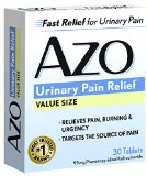 AZO Standard Urinary Pain Relief Tablets 30 Count