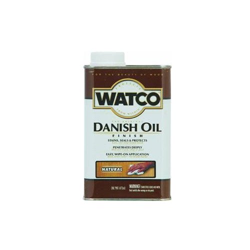 RUST-OLEUM 242219 Watco Pint Natural Danish Oil Wood Finish