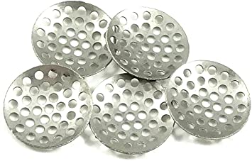 .590 inch | 15 mm - Premium Curved 304 Stainless Steel Concave Pipe Screens (10 Pack)