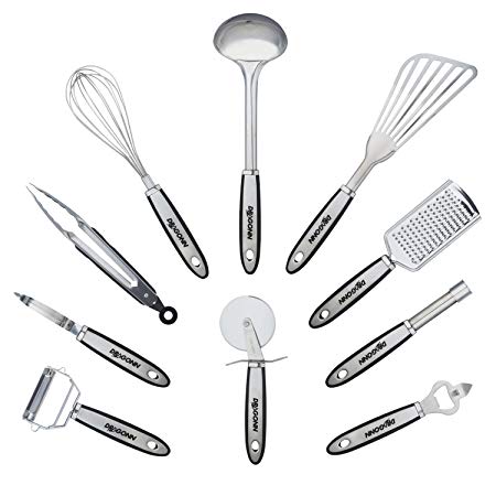 DRAGONN 10-piece kitchen utensil set, kitchen utensils, cookware, kitchen accessories