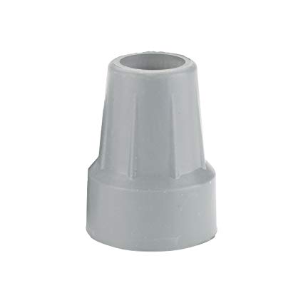 Drive Medical Crutch Tips, Gray, 7/8 Inch