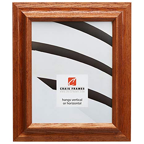 Craig Frames 262ASH138 16 by 24-Inch Picture Frame, Wood Grain Finish, 1.825-Inch Wide, Brown