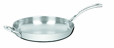 Cuisinart FCT22-30HF French Classic Tri-Ply Stainless 12-Inch French Skillet with Helper Handle