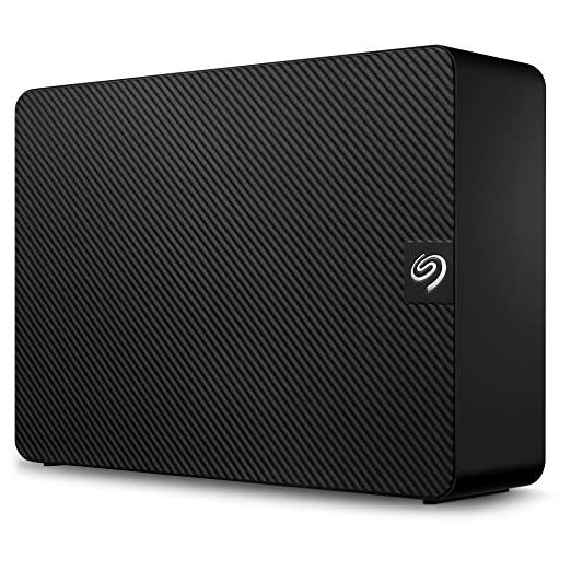 Seagate Expansion 4TB Desktop External HDD - 8.89 cm (3.5 Inch) USB 3.0 for Windows and Mac with 3 yr Data Recovery Services, Portable Hard Drive (STKP4000400)