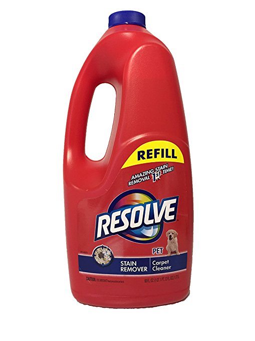 Resolve Pet Stain Remover Carpet Cleaner (60 OZ REFILL)